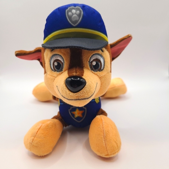 Chase Paw Patrol 6" Plush Nickelodeon - Picture 1 of 4